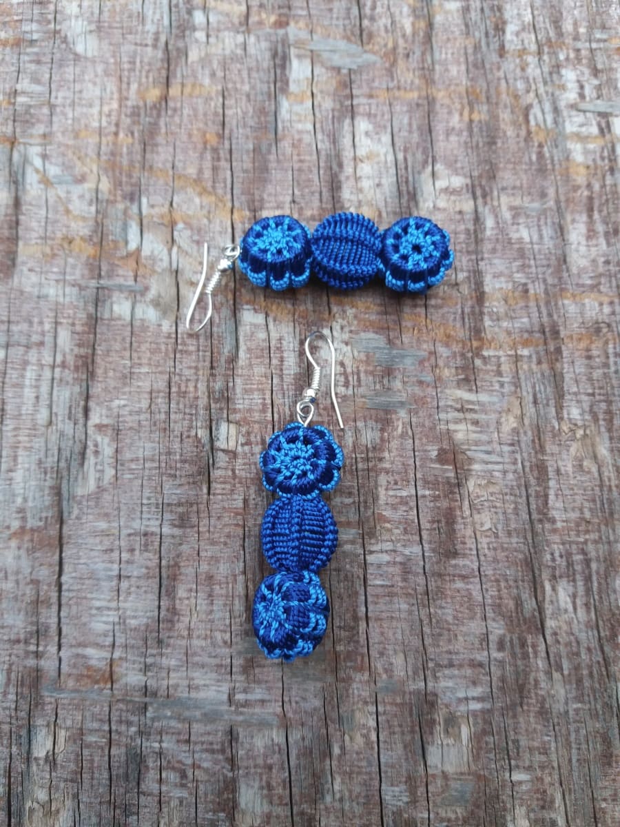 Multi Button Earrings
