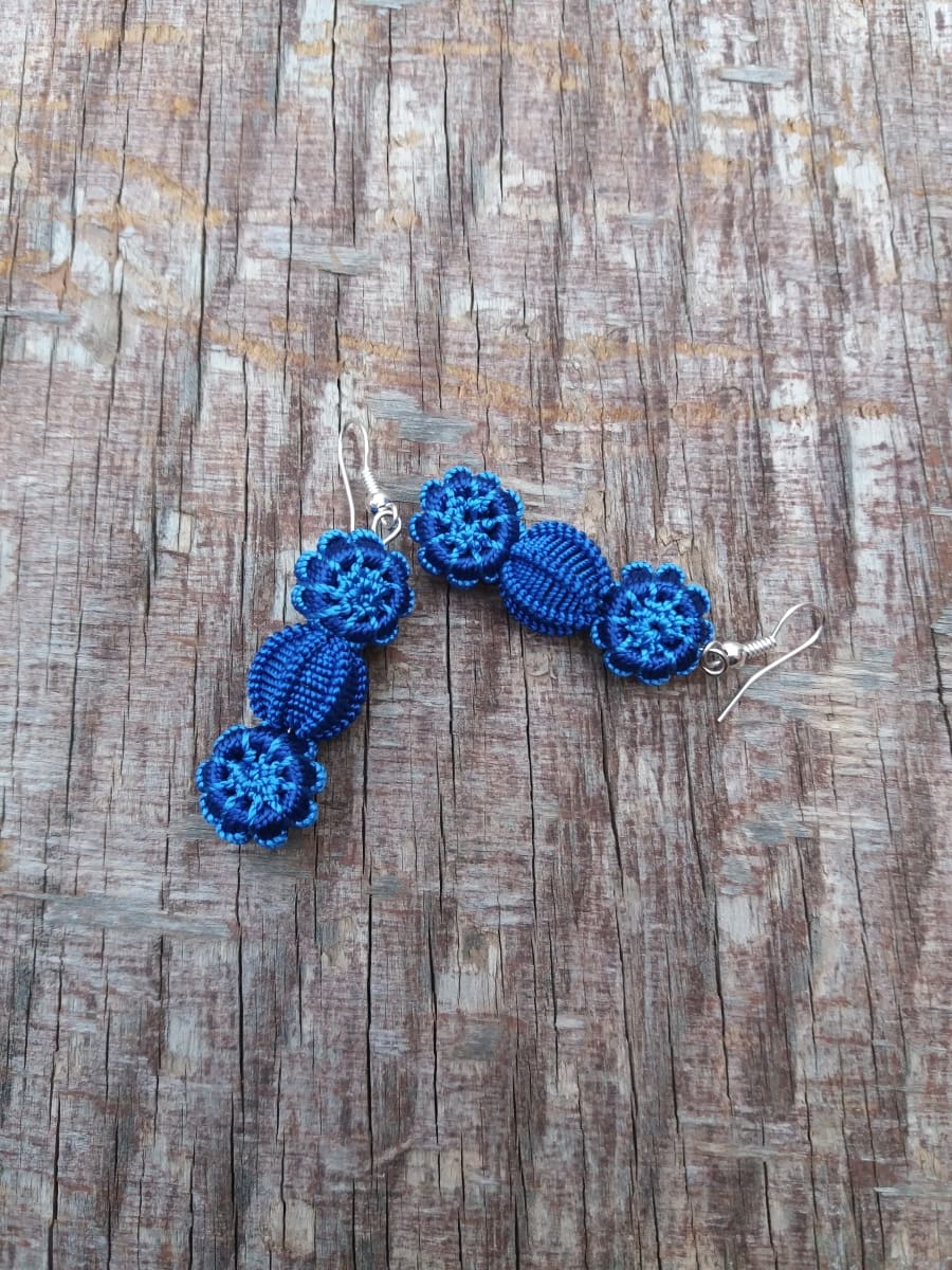 Multi Button Earrings
