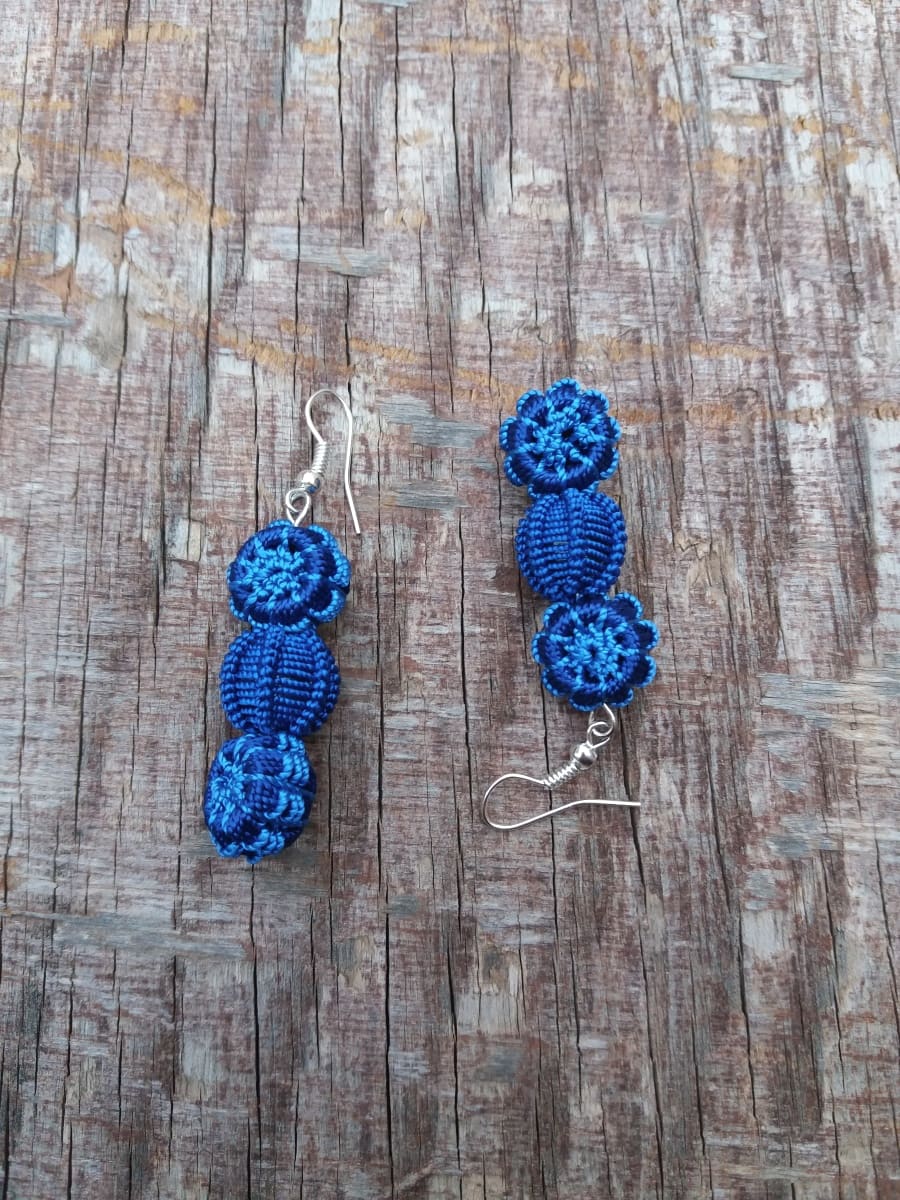 Multi Button Earrings