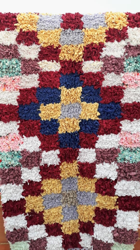  boucherwette . traditional rug   Colored Morocco