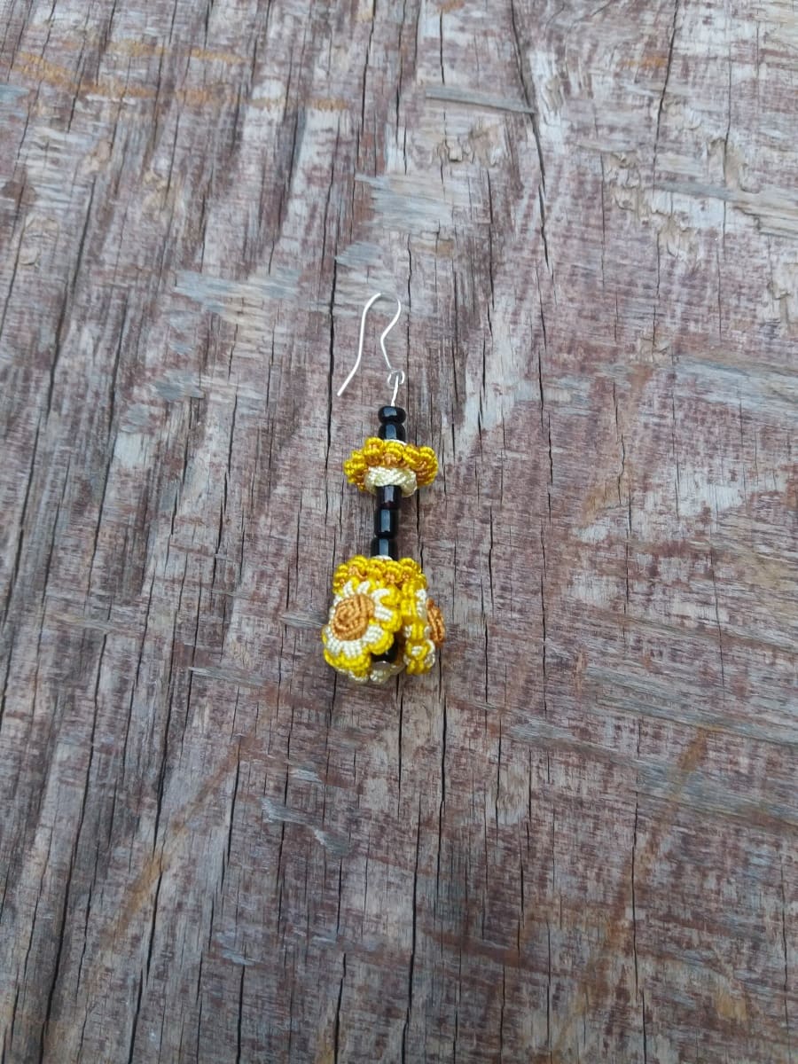 Multi Button Earrings