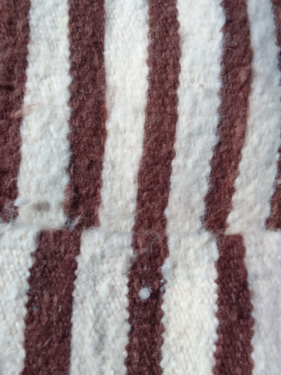  Hanbel blanket   Brown, White Morocco