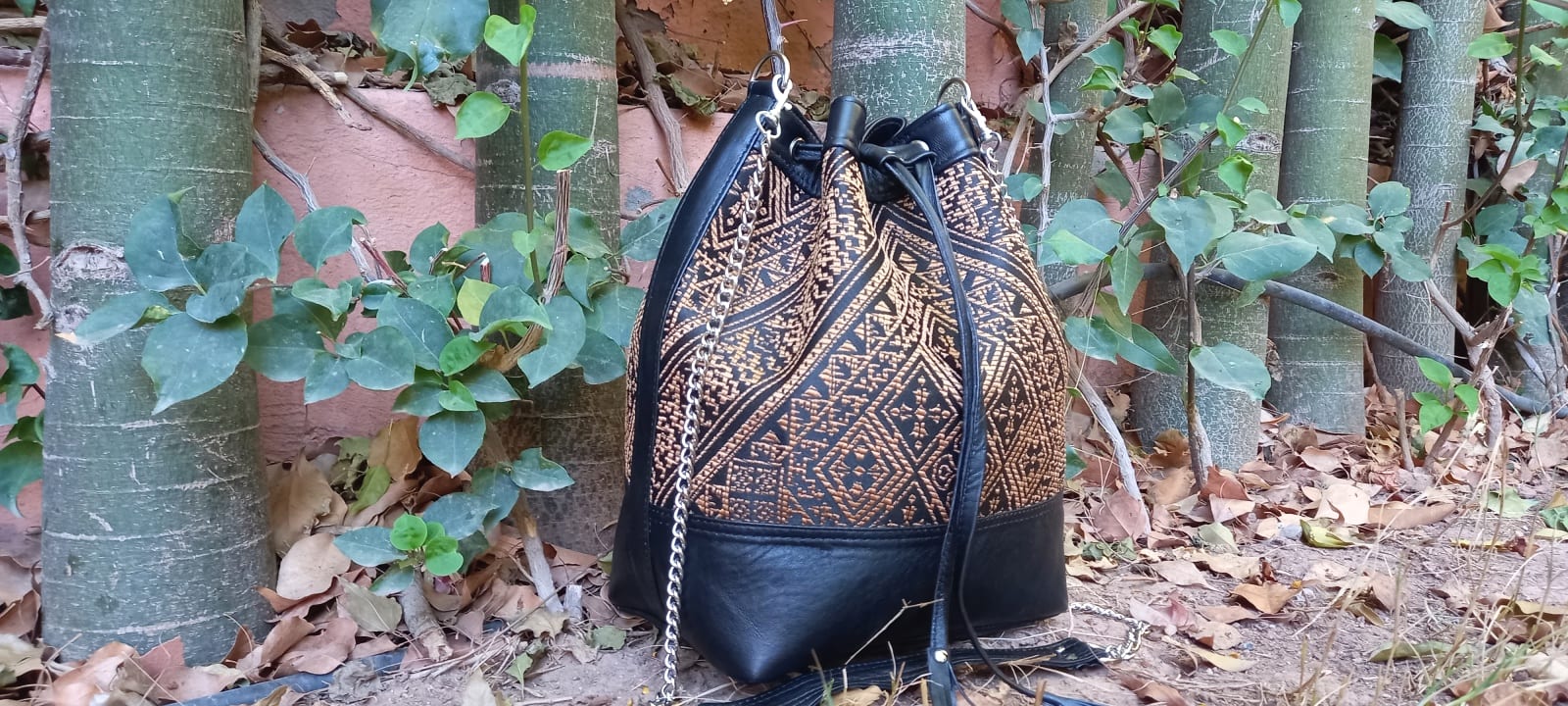  bag leather Brown, Black Morocco