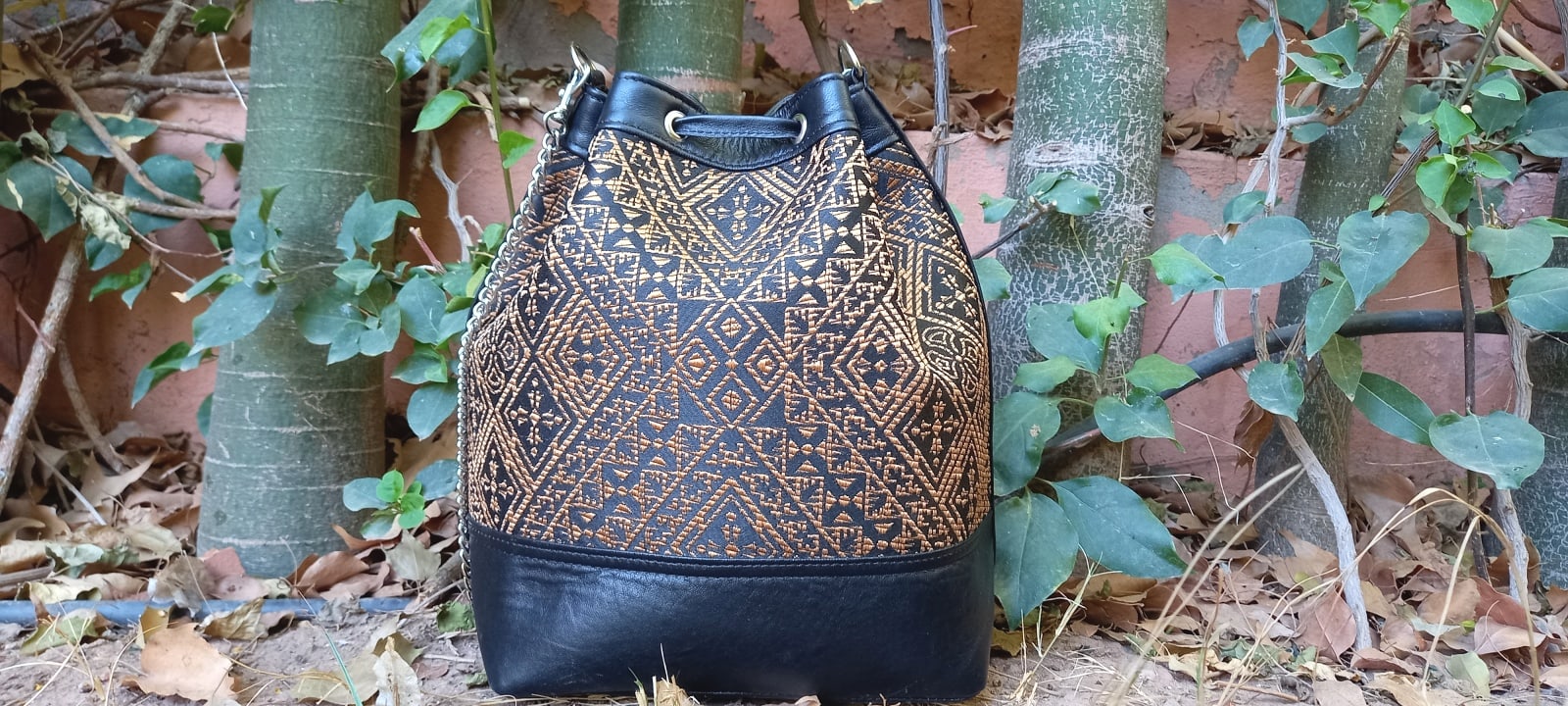  bag leather Brown, Black Morocco