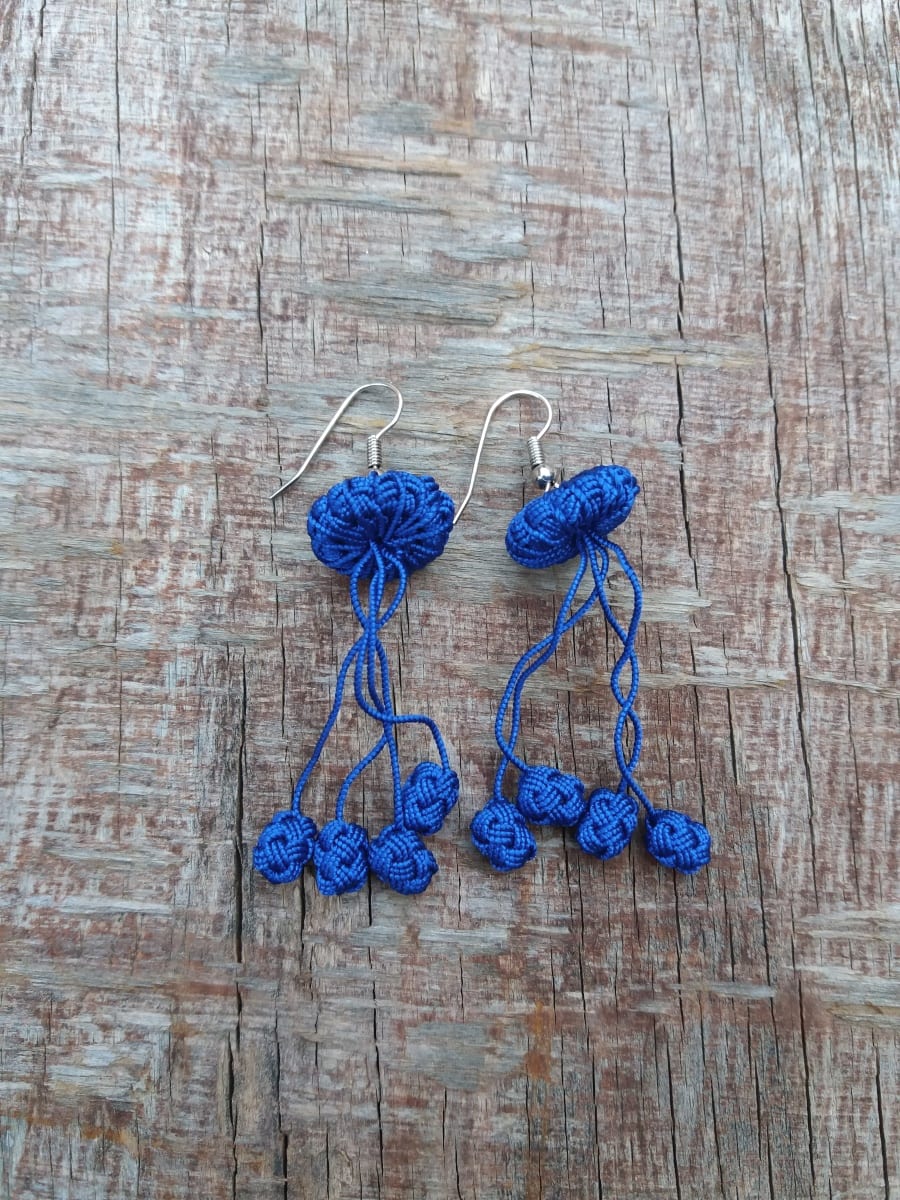 Multi Button Earrings