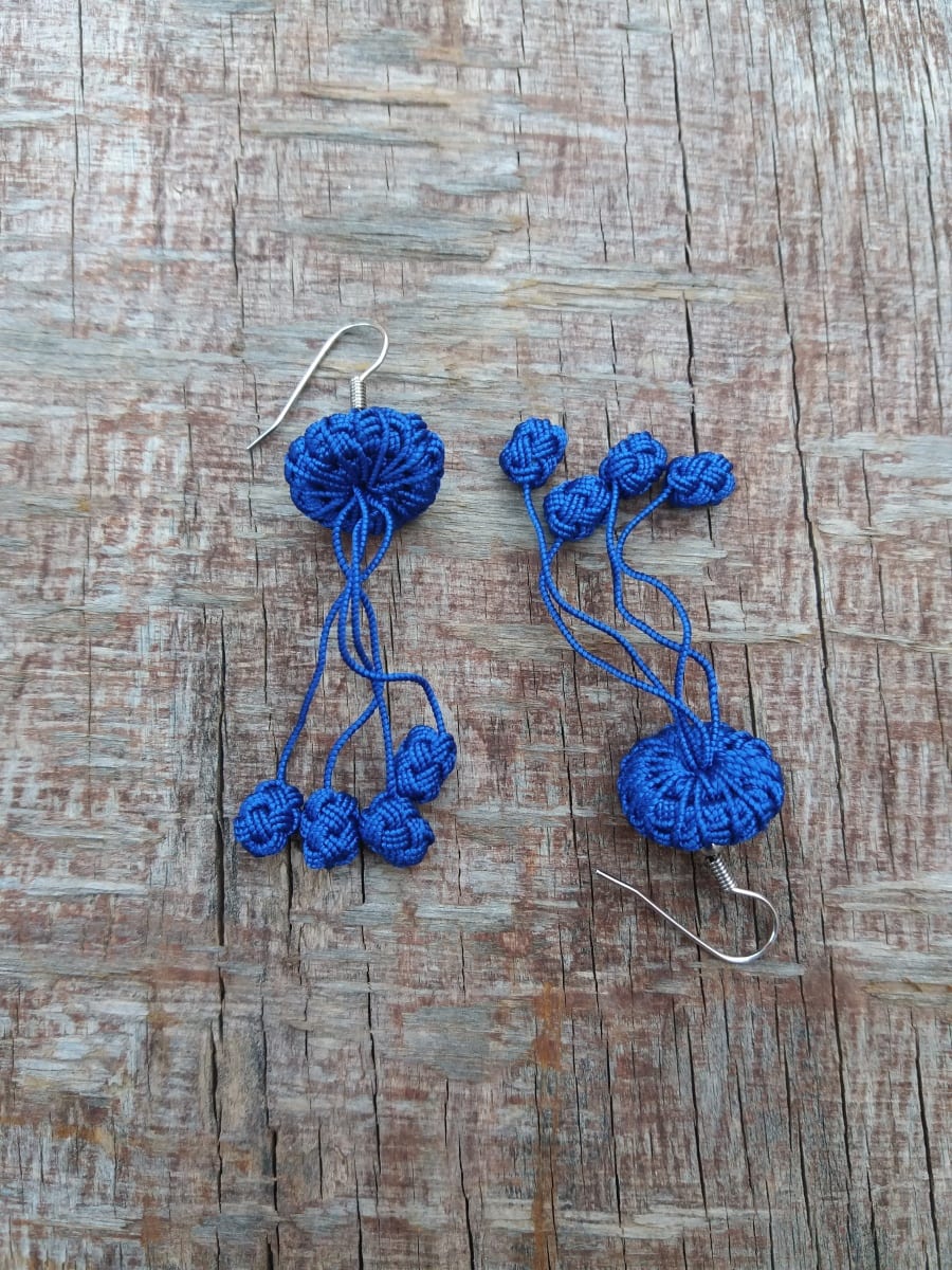 Multi Button Earrings