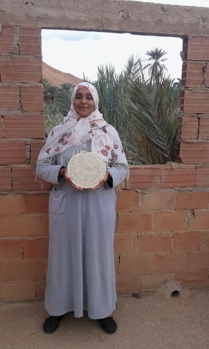  Woven Basket   Morocco