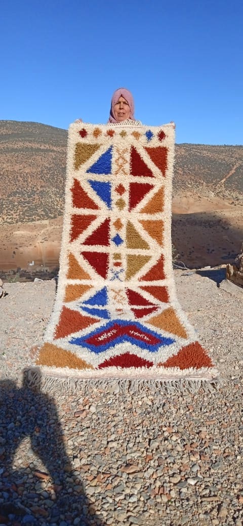  Marmoucha Rug  Colored Morocco