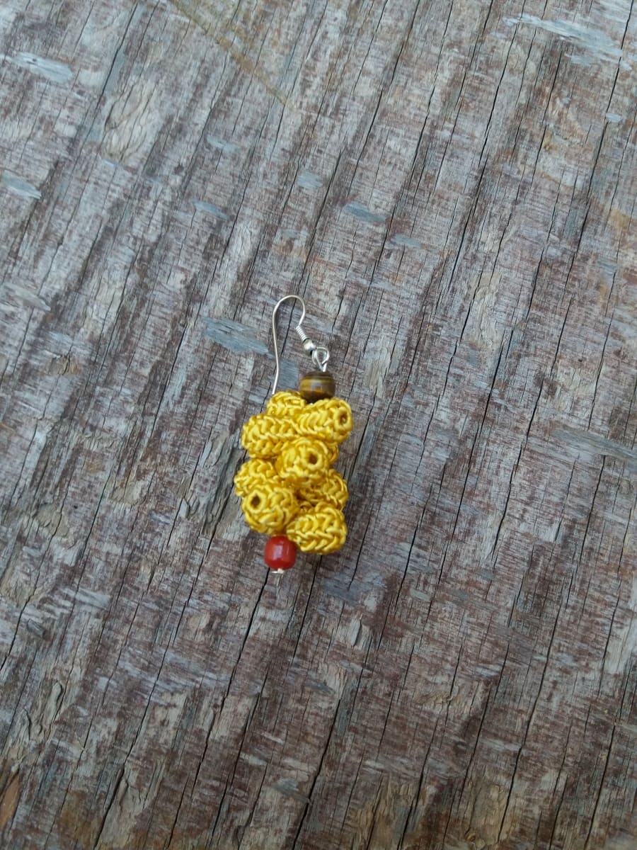 Multi Button Earrings