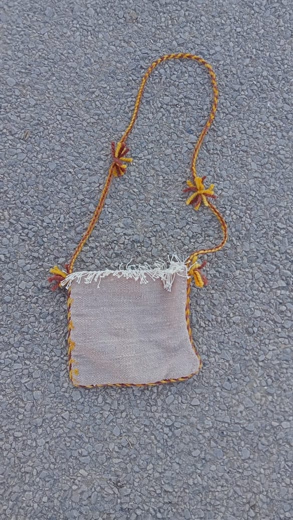   Sac wool  and  Red, Yellow Morocco