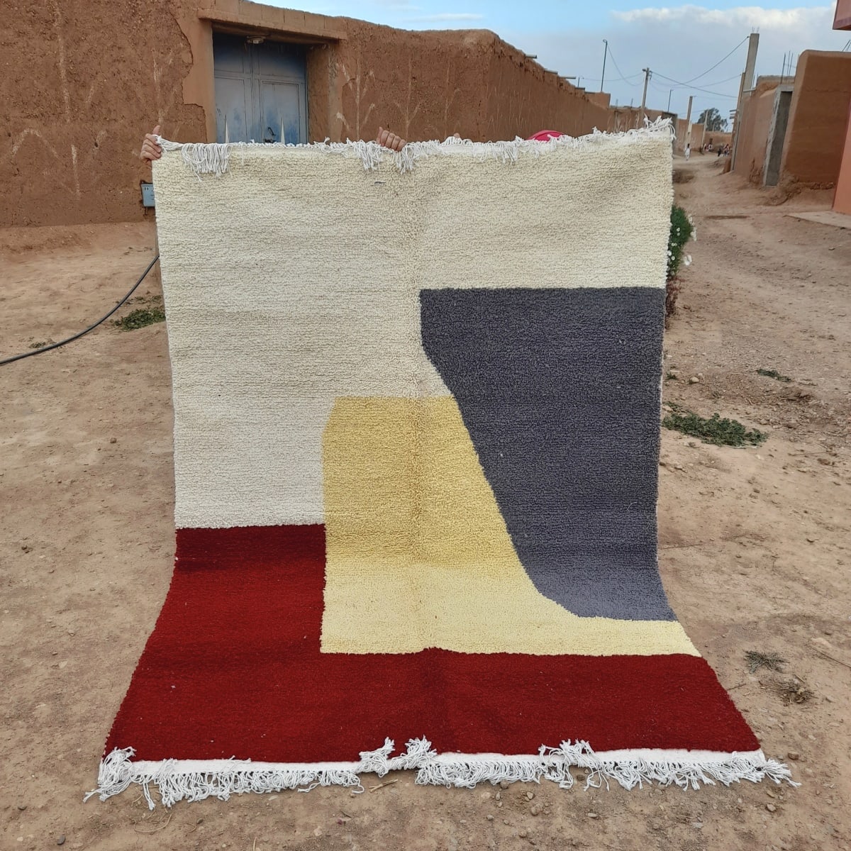  Rug   Colored Morocco