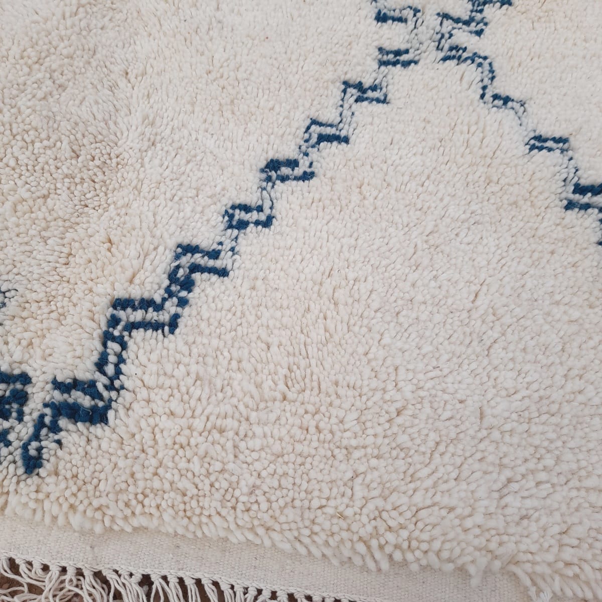  Rug   Blue, White Morocco