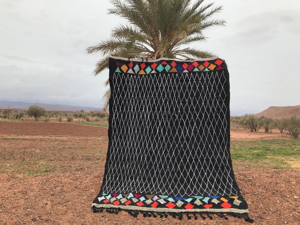  Boucherouite Up Cycled Thread  Colored Morocco