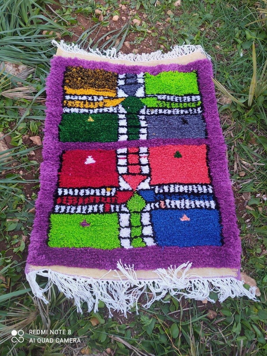  rug Boucherwitte Alkoba  Colored Morocco