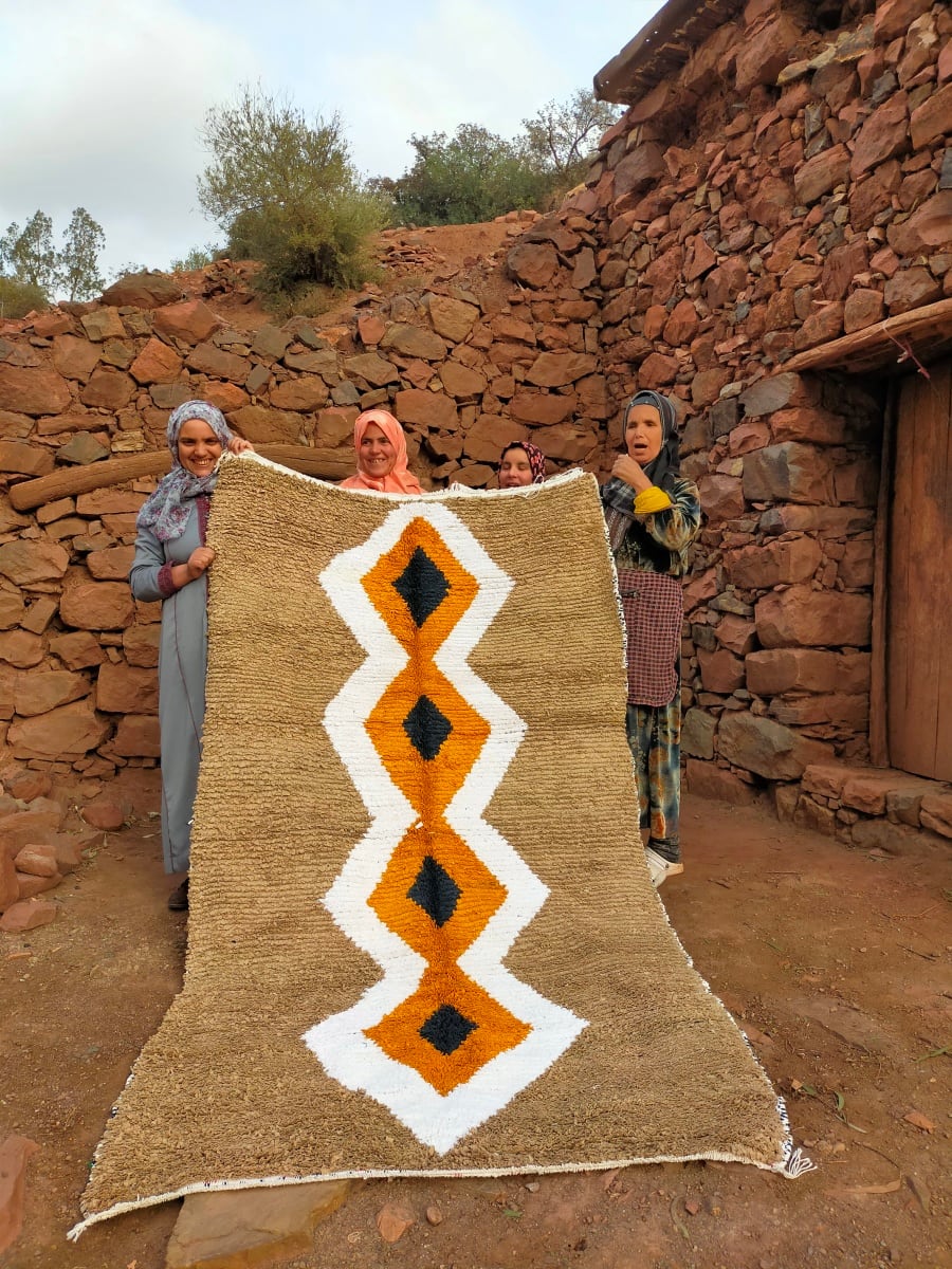 Boucherouite rug