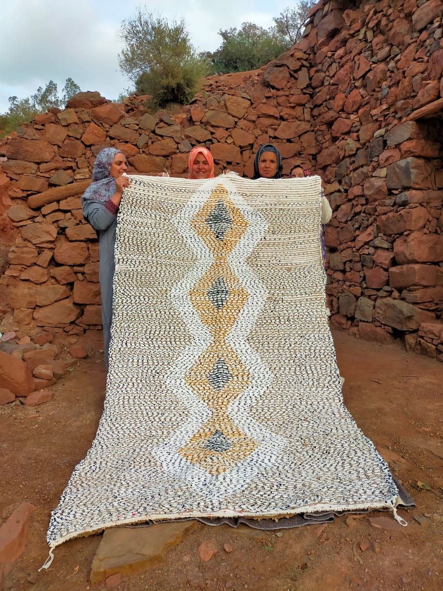 Boucherouite rug