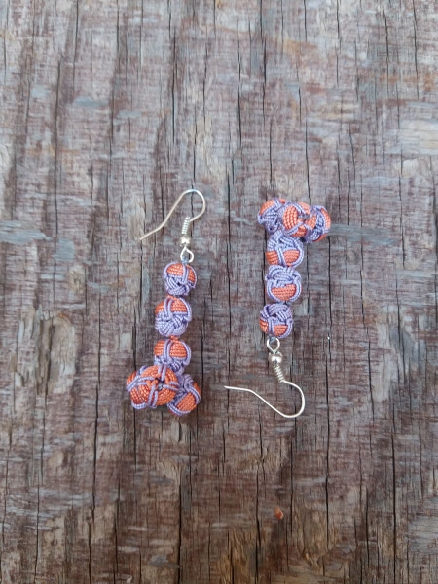 Multi Button Earrings