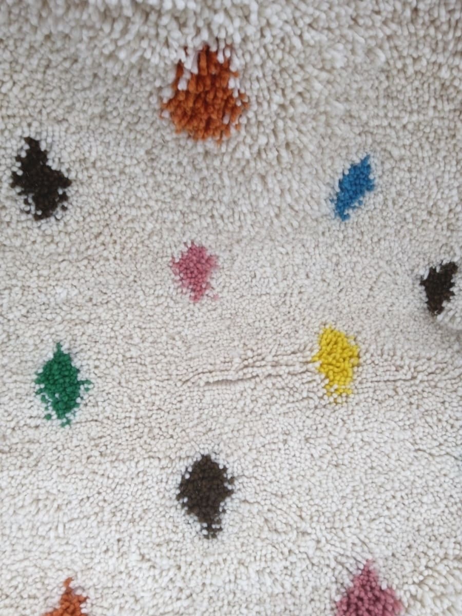  A rug  Colored Morocco