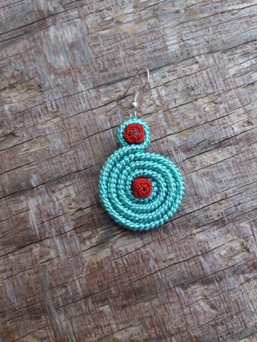Multi Button Earrings