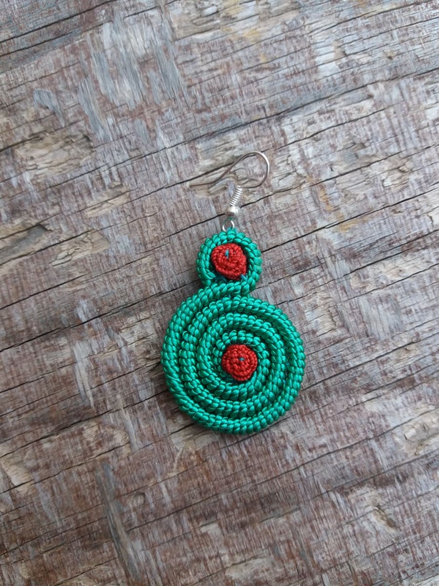 Multi Button Earrings