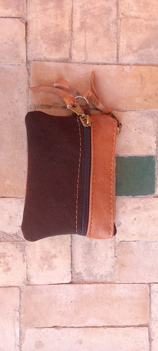  bag leather Orange, Brown Morocco