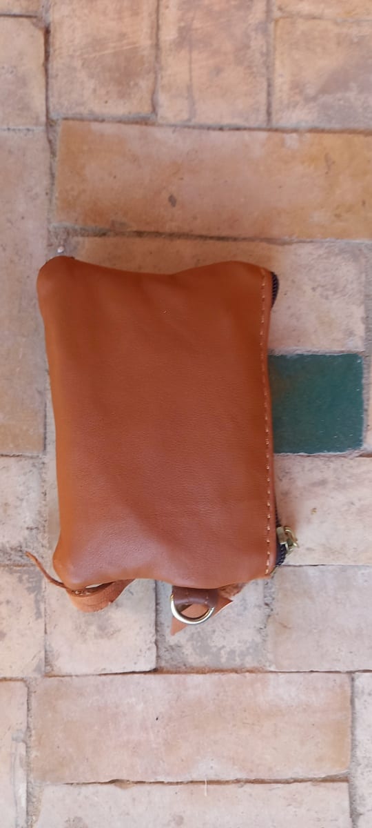  bag leather Orange, Brown Morocco