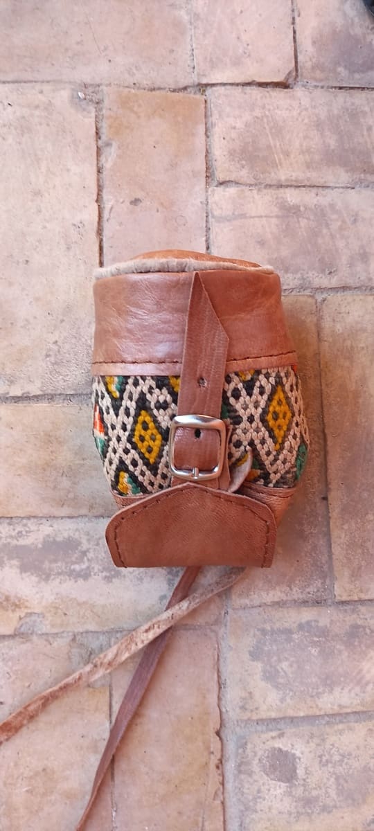  bag leather Colored Morocco