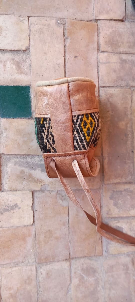  bag leather Colored Morocco