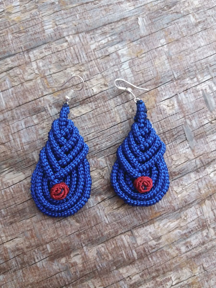 Multi Button Earrings