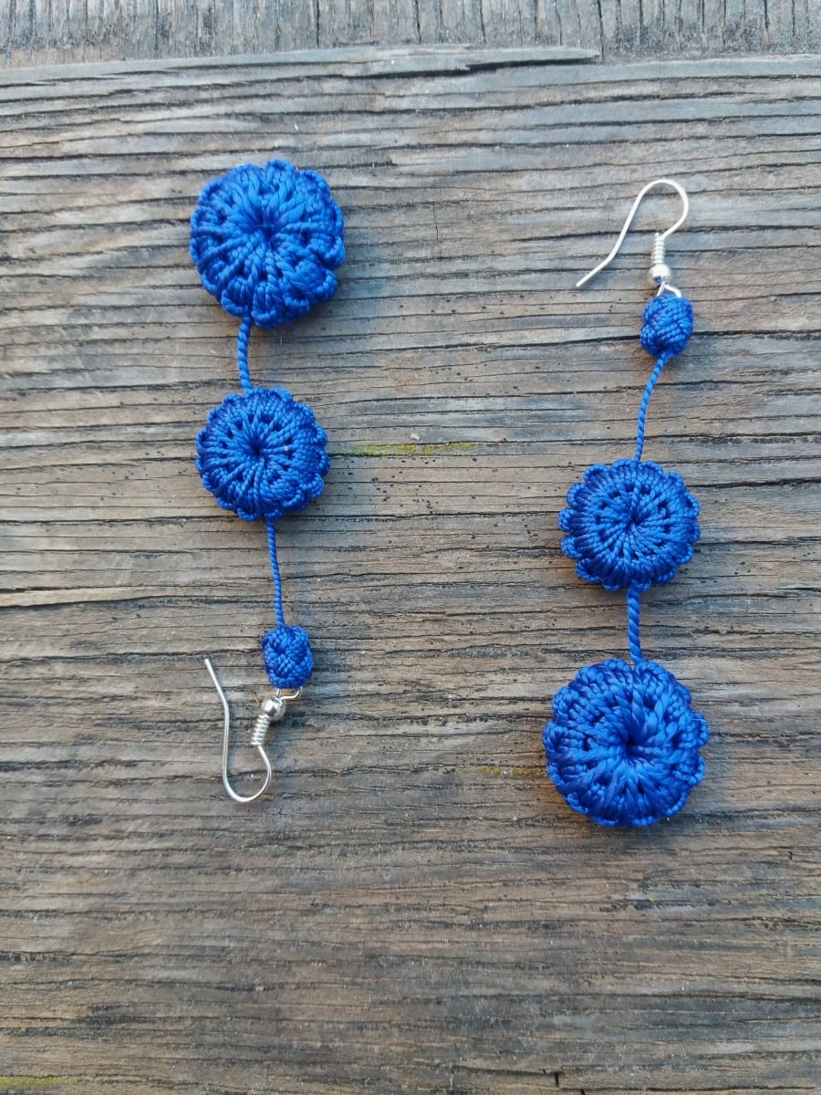 Multi Button Earrings