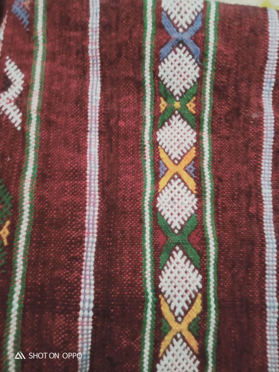  Flatweave  Colored Morocco