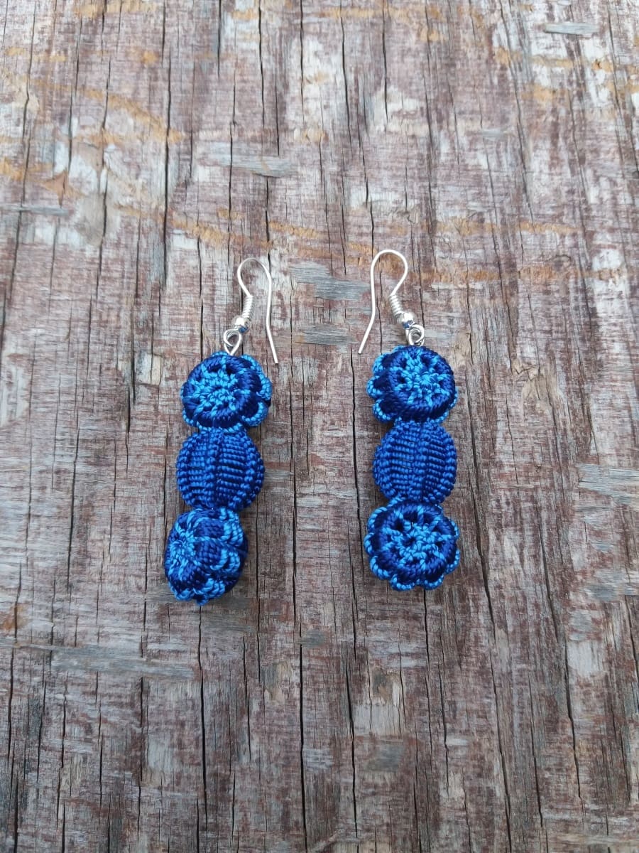 Multi Button Earrings