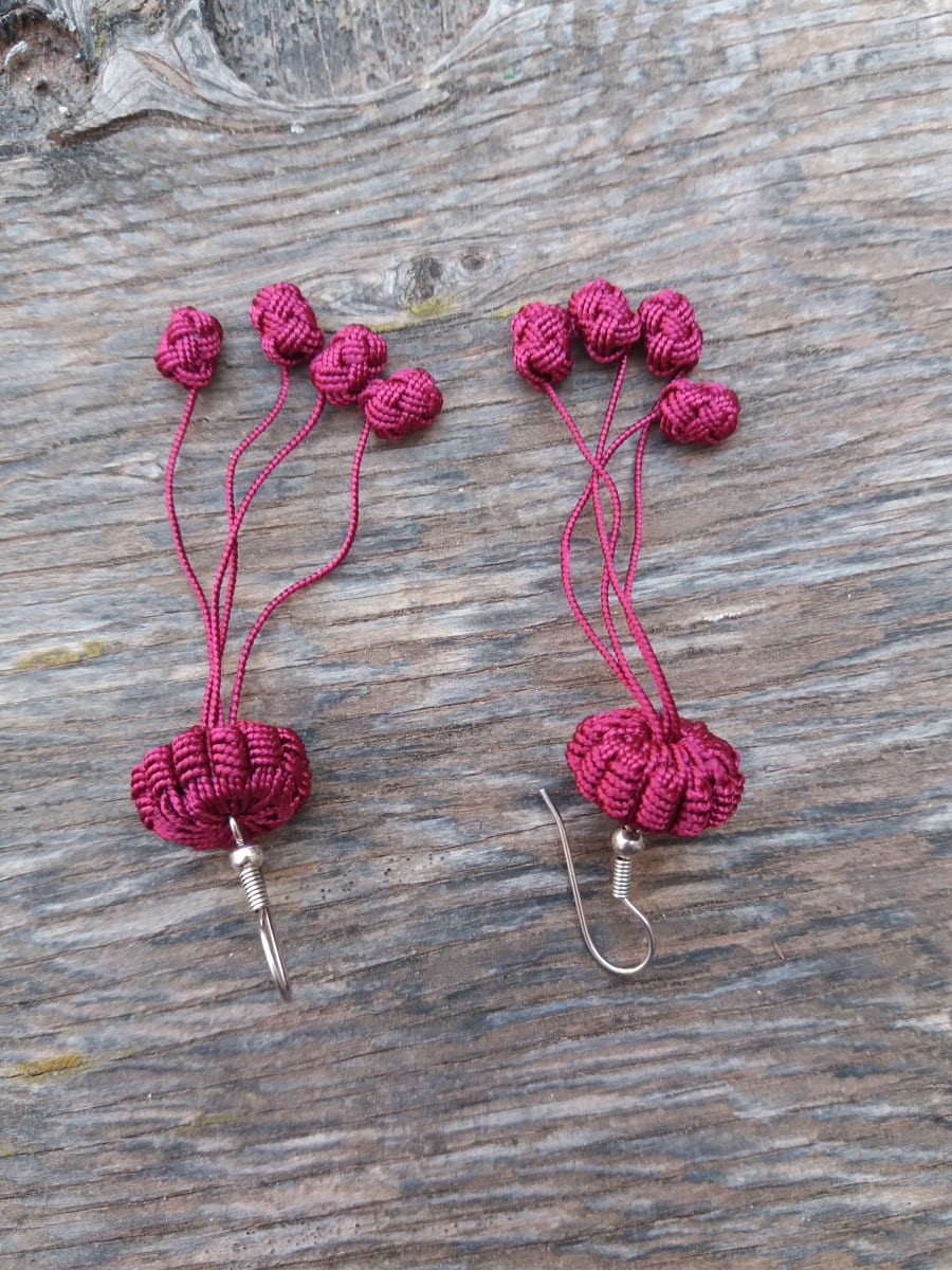 Multi Button Earrings
