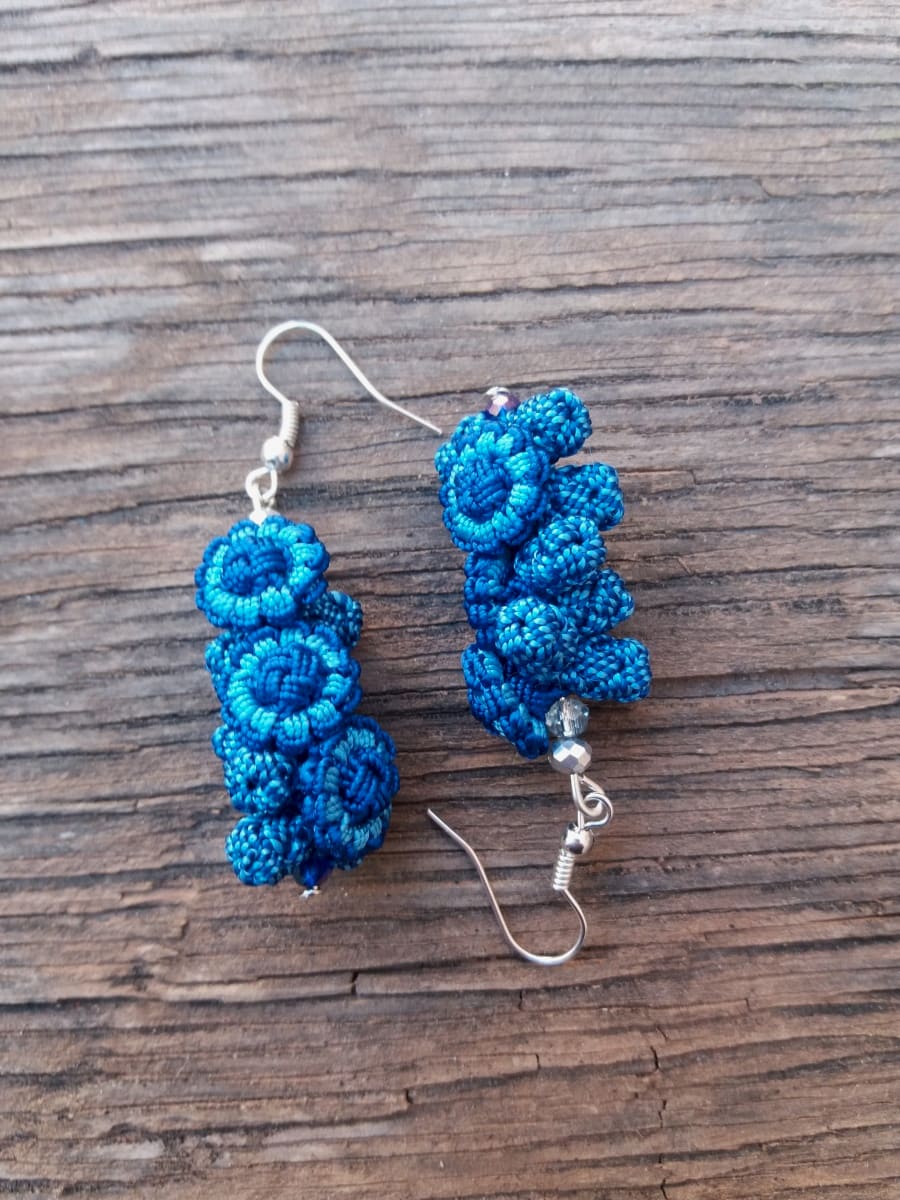 Multi Button Earrings