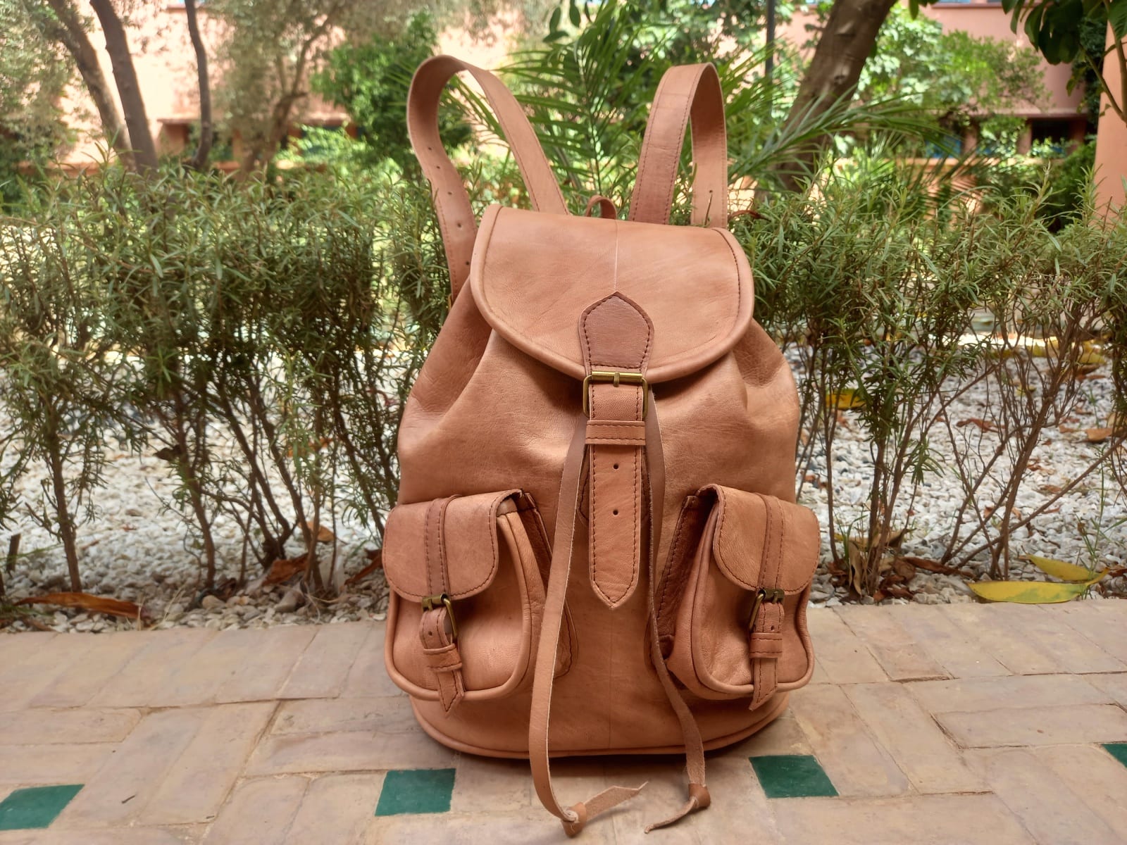  bag leather  Morocco