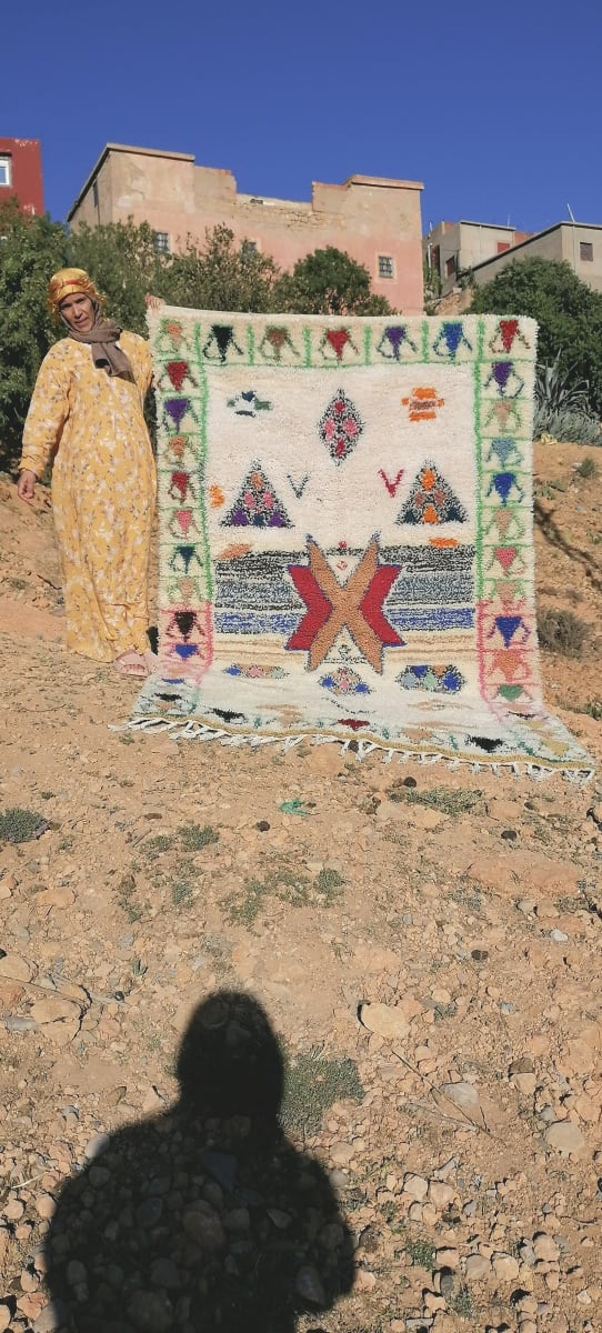  Beni Ourain  Colored Morocco