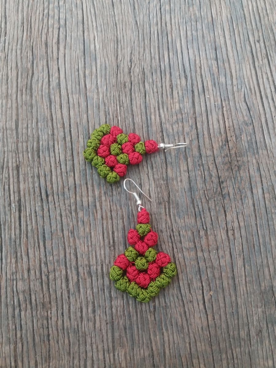 Multi Button Earrings