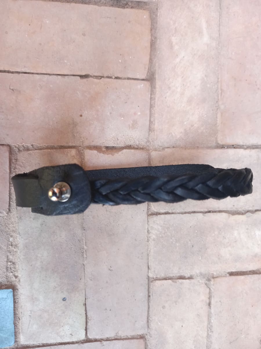  bag leather Black, White Morocco