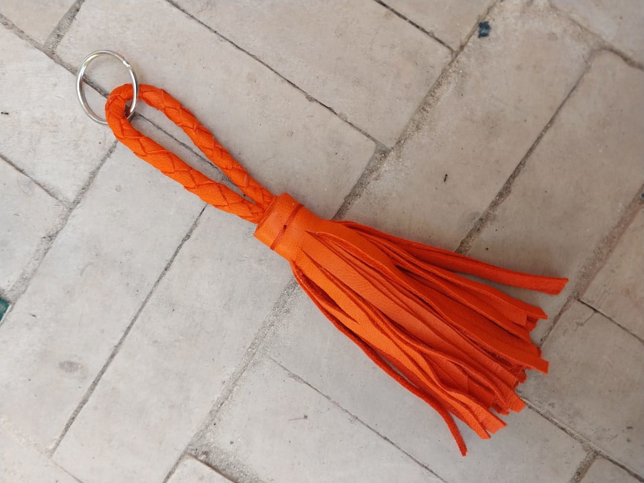  bag leather Orange Morocco