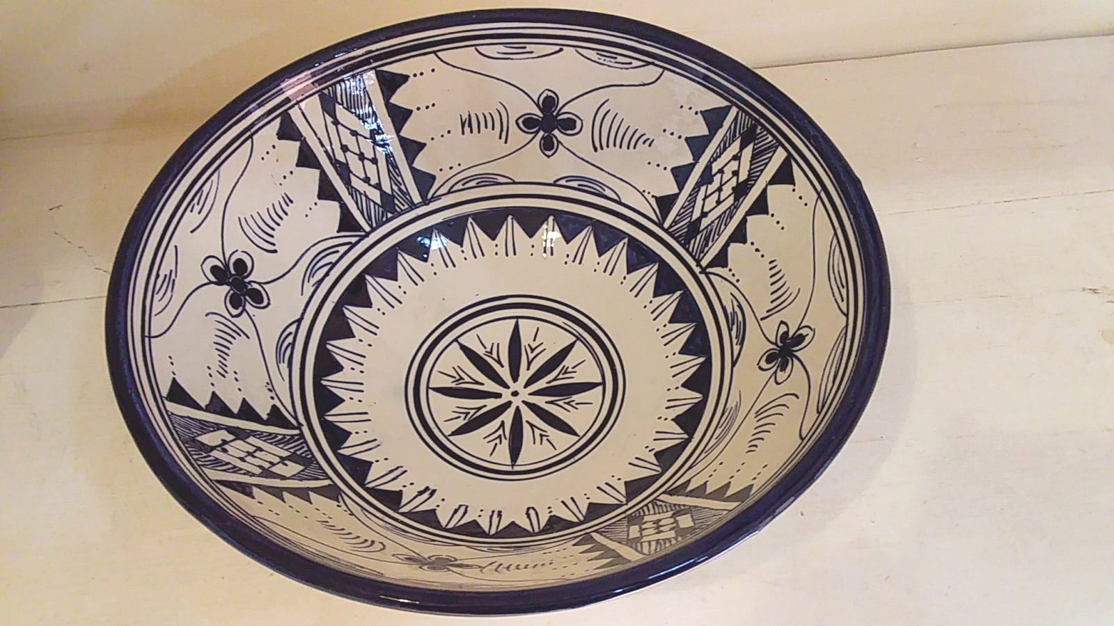  Fruit bowl Clay Black Morocco