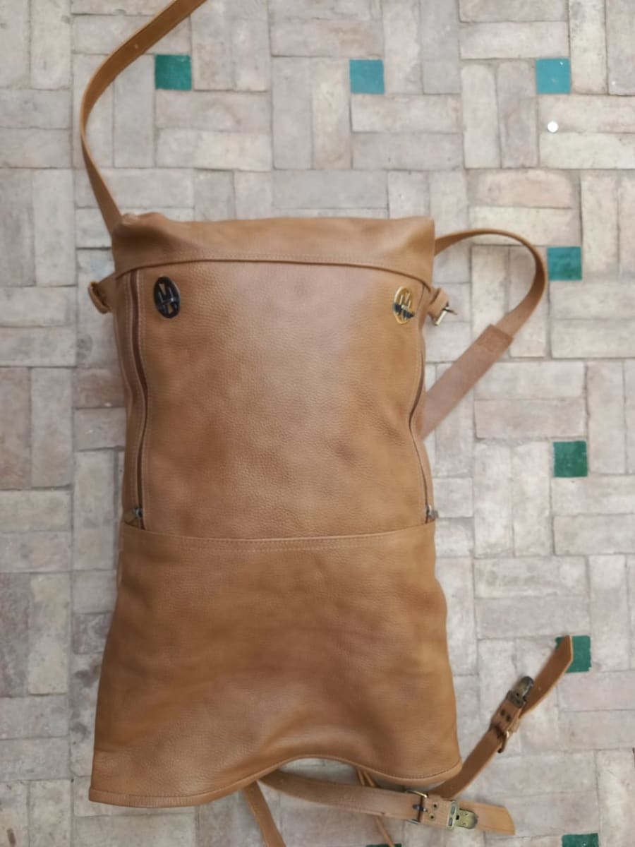  bag leather Brown Morocco