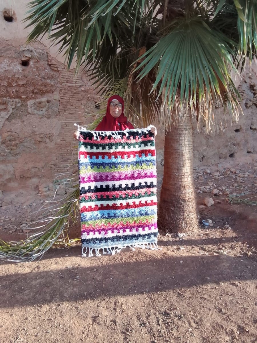  rug Boucherwitte Alkoba  Colored Morocco
