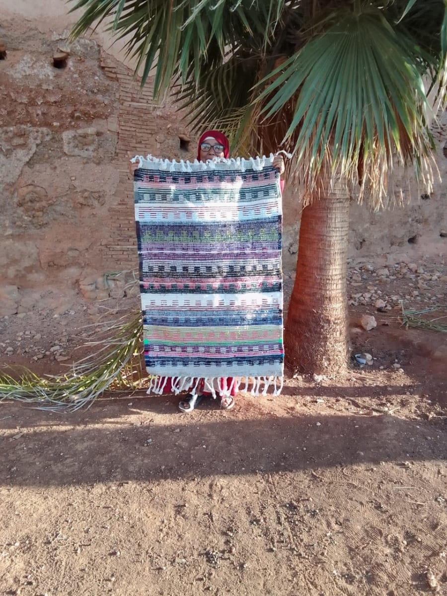  rug Boucherwitte Alkoba  Colored Morocco