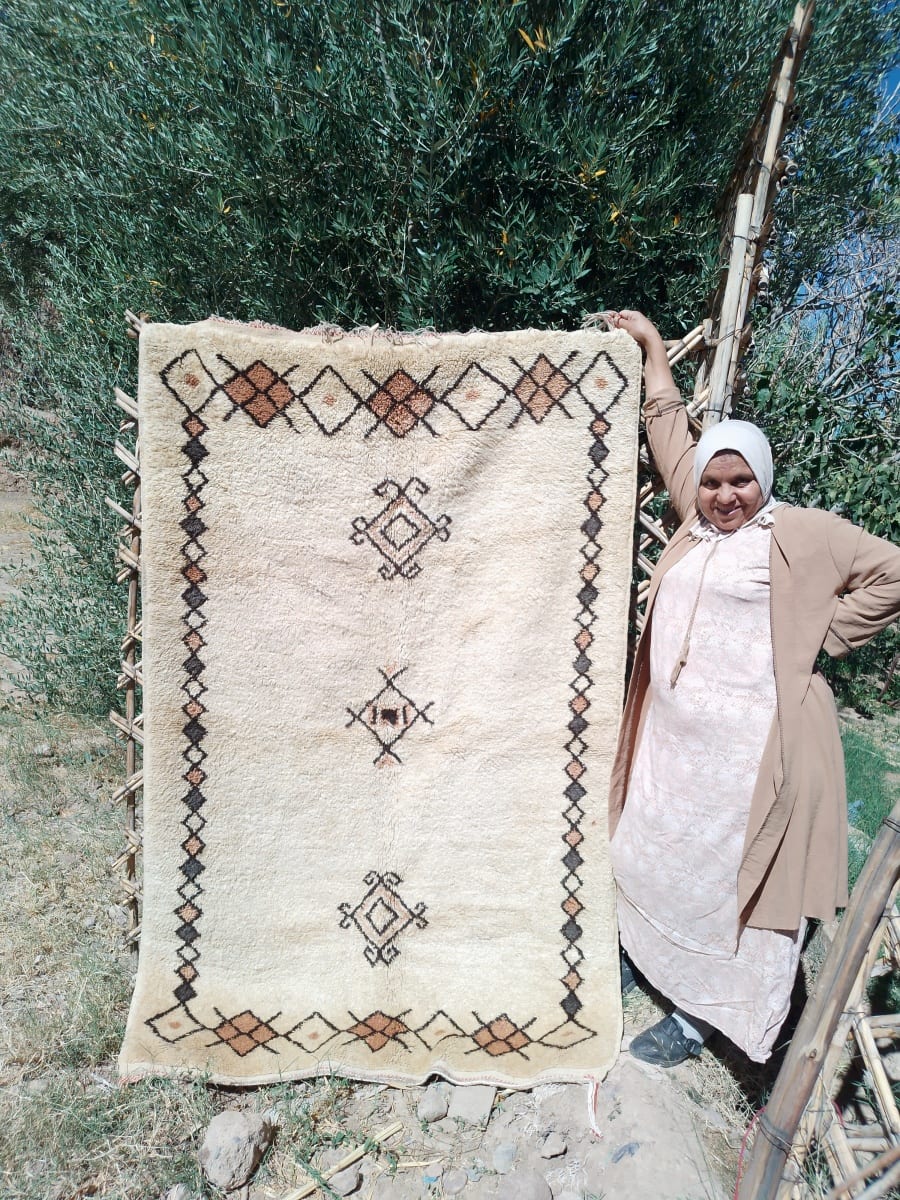 Handmade Moroccan Pileknot Rug