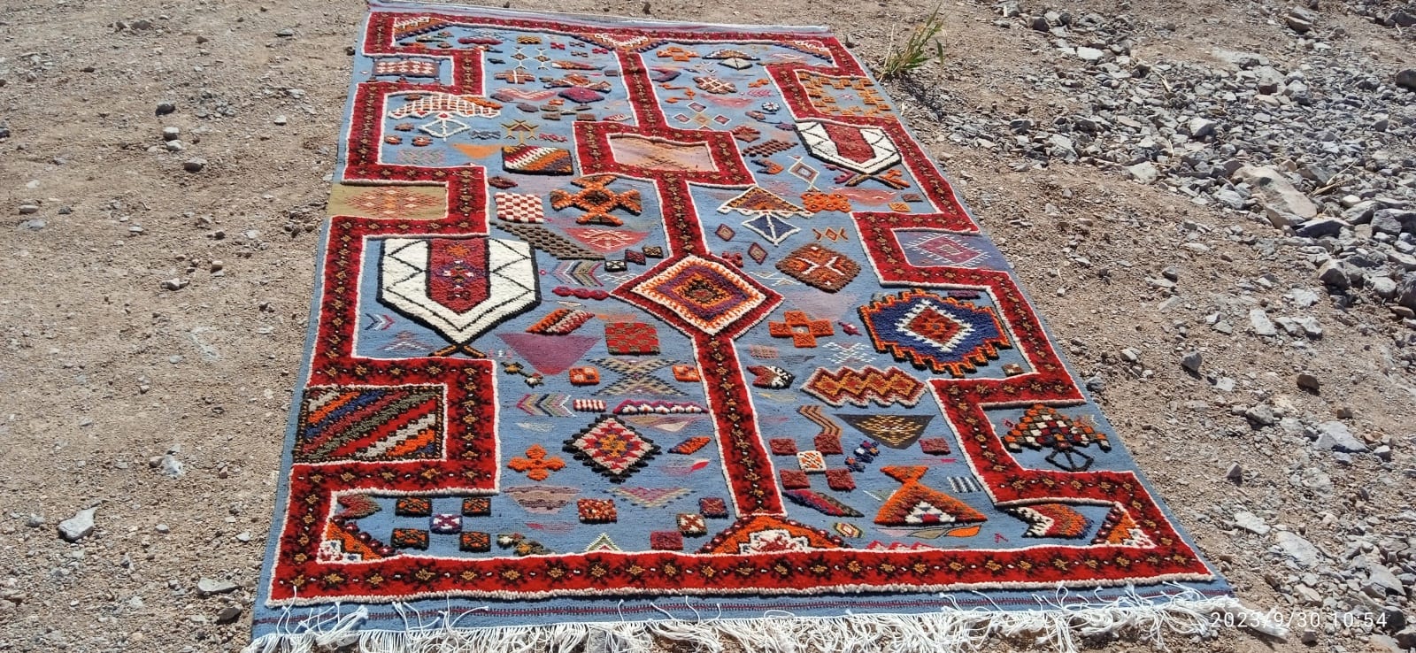 Handmade Moroccan Pileknot Rug