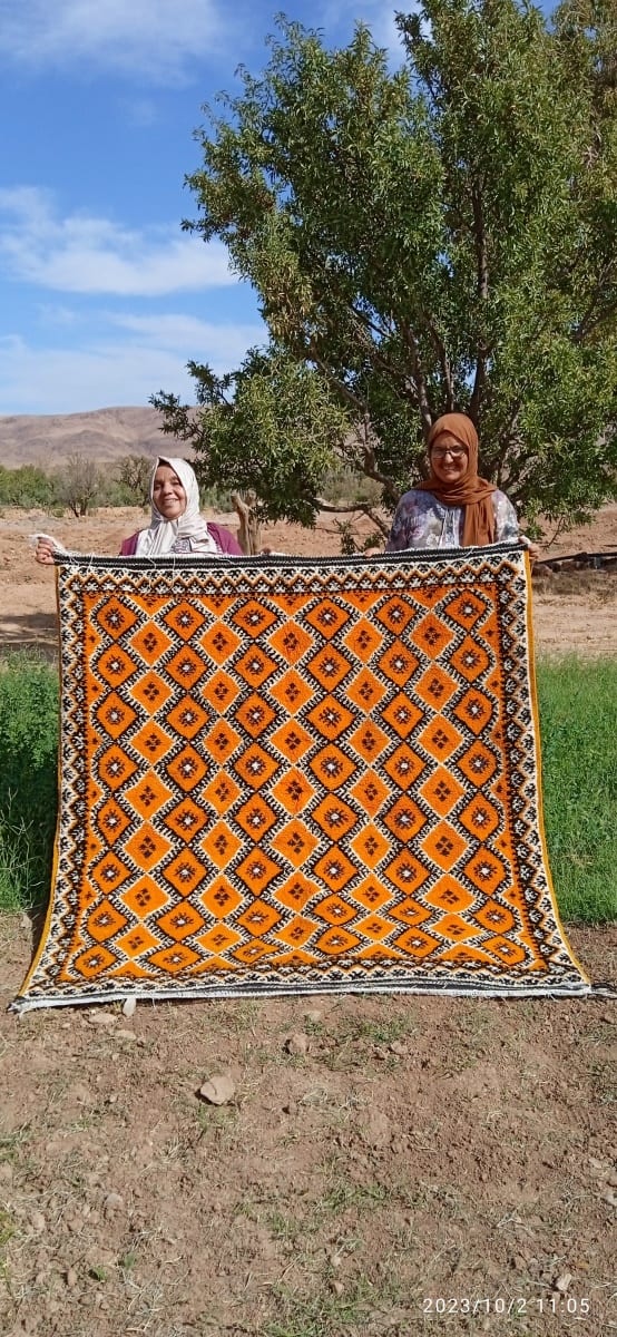 Handmade Moroccan Pileknot Rug