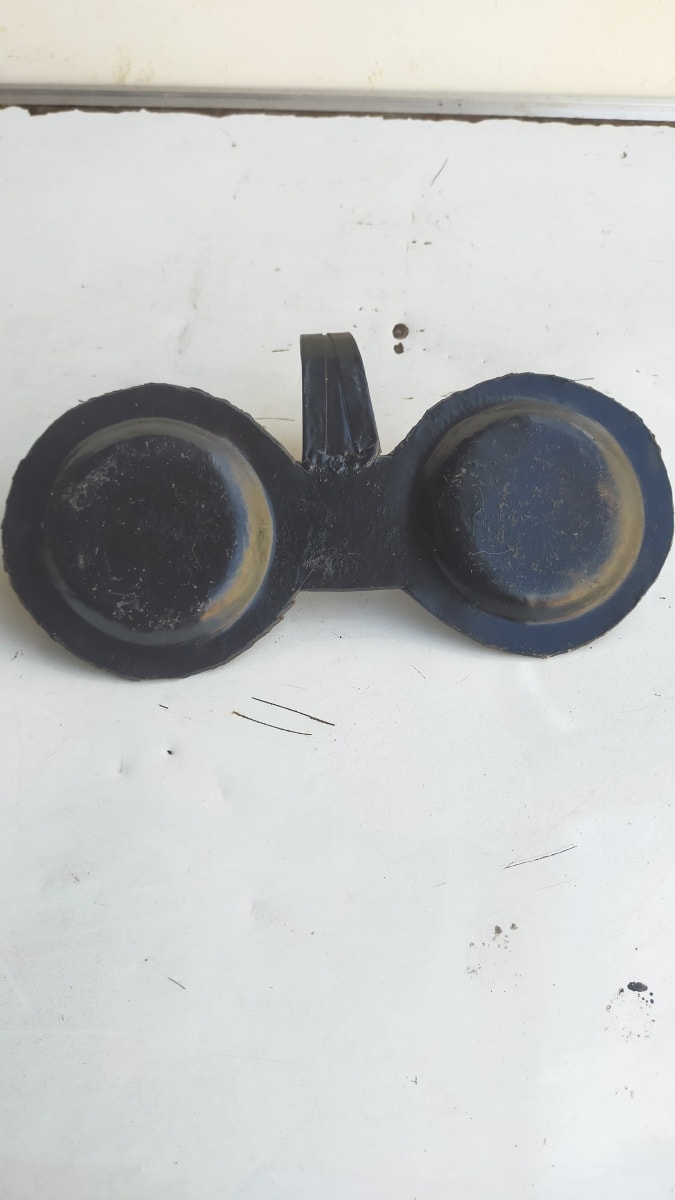  Candle sconce Tin Black Morocco