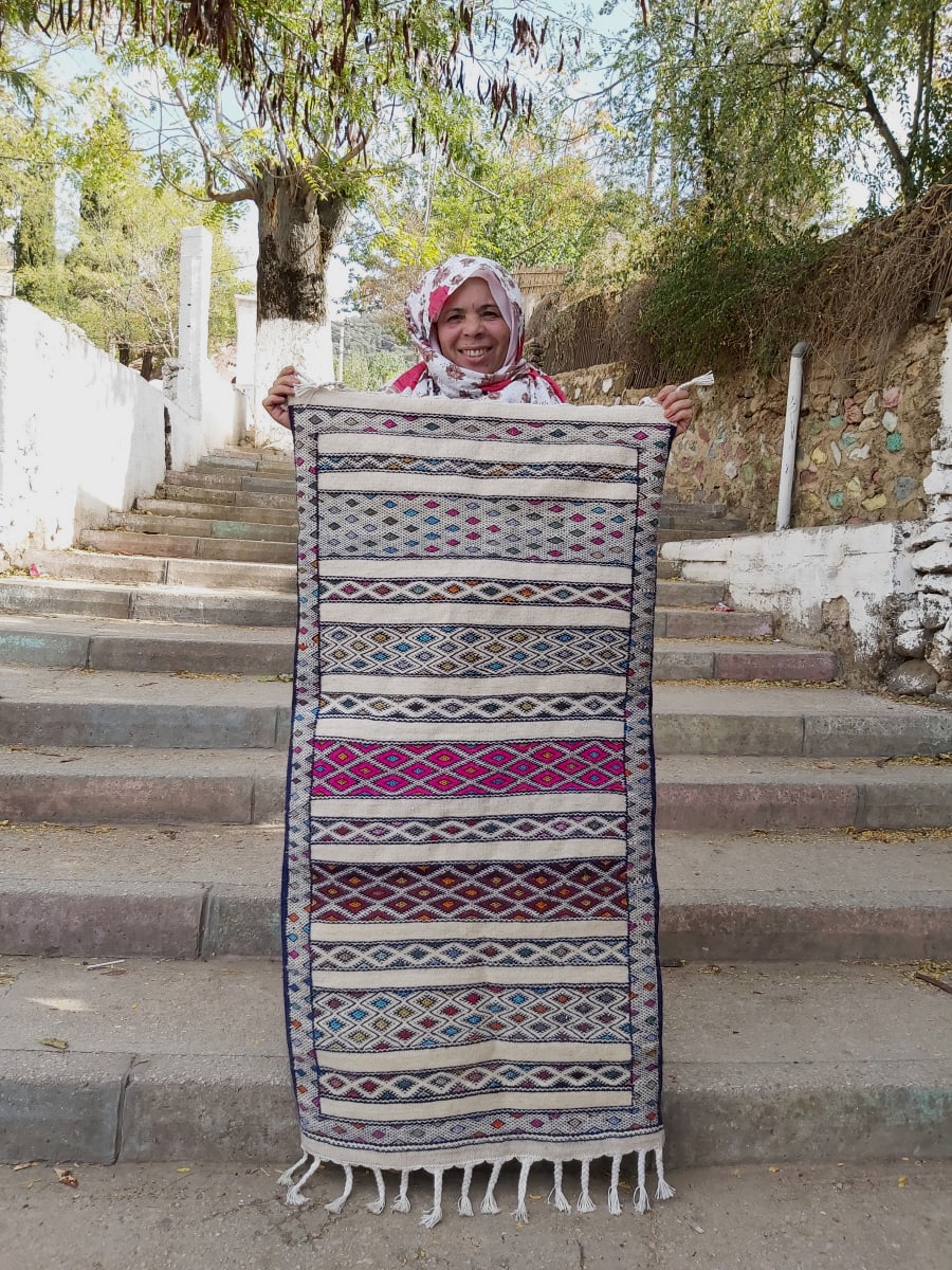  Hanbel Wool and Dyed Wool Colored Morocco