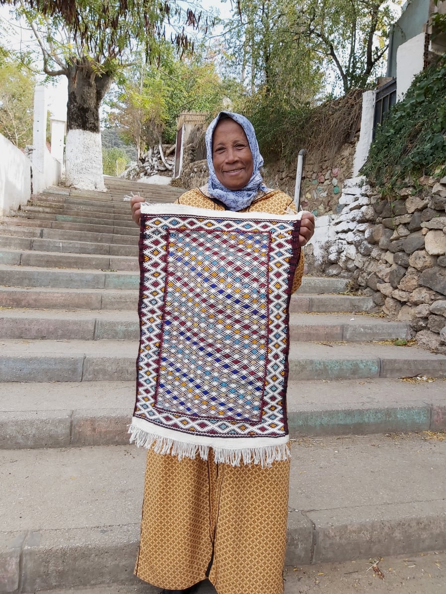  Bag Wool Colored Morocco