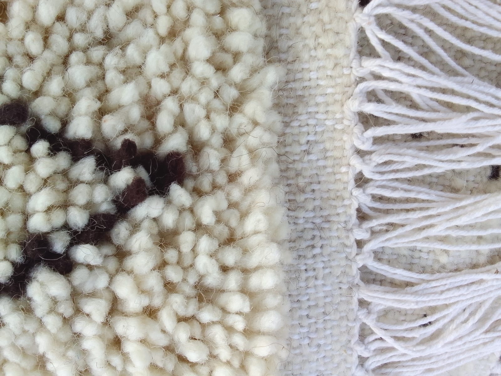  Rug  Black, White Morocco